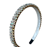 Crystal Headband in Blue Grey