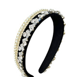 La Perla Headband in White