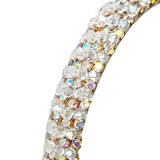 Crystal headband in White